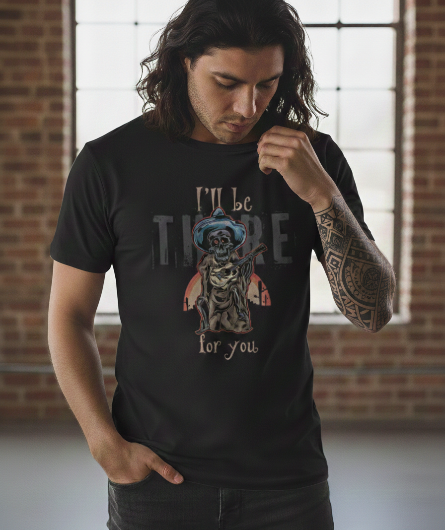 i’ll be there for you – unisex supima cotton t shirt